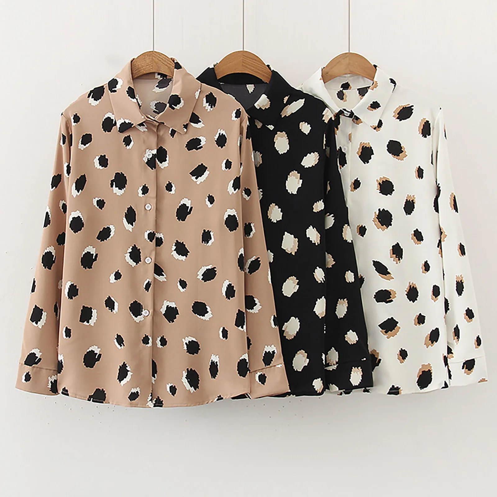 Fashion Blouse 2021 Women Coat Blouse Sweat shirt Pattern Print Tops Fashion Cardigan blouses blusas mujer рубашка женская 1