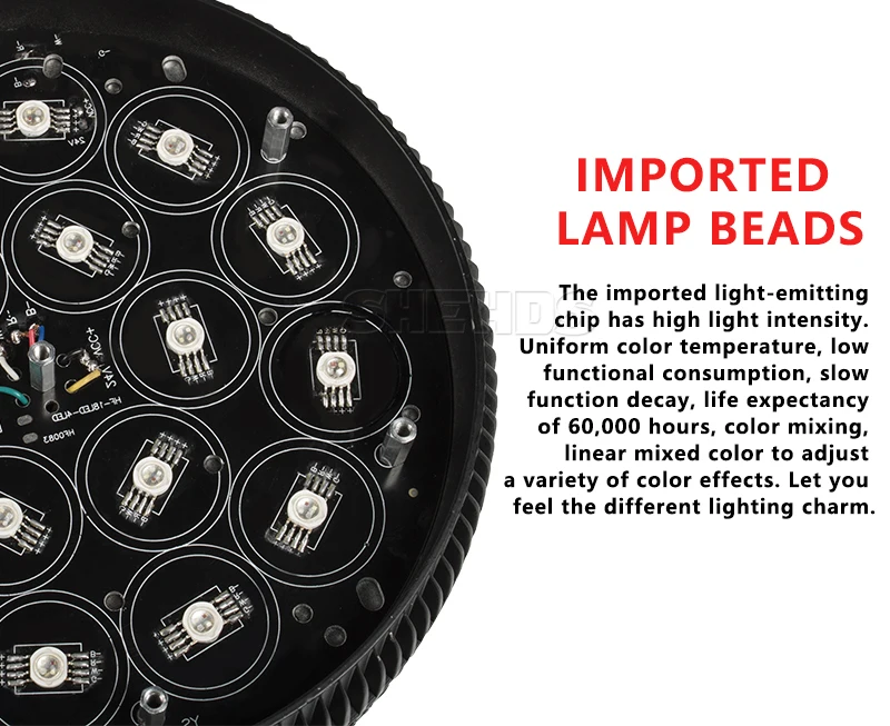Светодиодный плоский параболический алюминиевый рефлектор 18x12W PowerCon Plug плоский Par свет деловой свет профессиональный Par Canfor вечерние диско DJ Uplighing