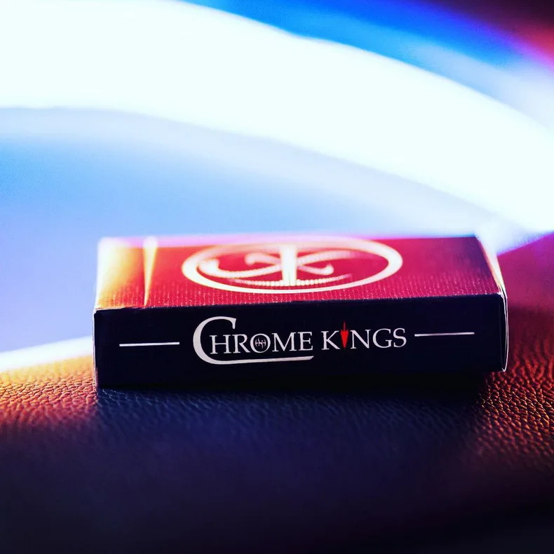 Hui qi Poker хром Kings Metal Kingdom De' Vo импорт коллекция игральных карт