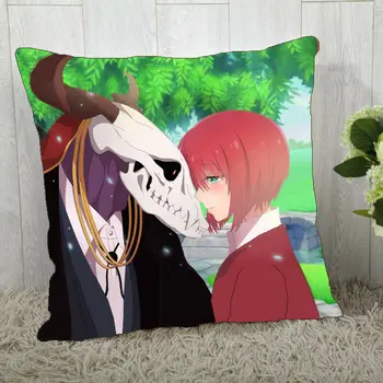 

mahoutsukai no yome the ancient magus bride Anime Pillow Case Cover Square Pillow Home Decoration double sides