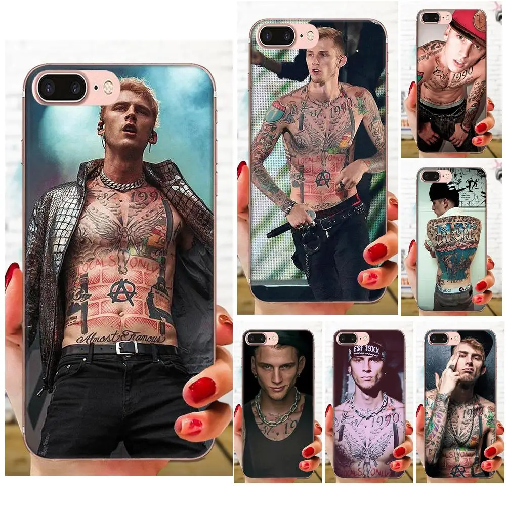 Machine Gun Kelly Mgk For LG G2 G3 G4 G5 G6 G7 K4 K7 K8 K10 K12 K40 Mini Plus Stylus ThinQ 2016 2017 2018 TPU Transparent Case | Мобильные