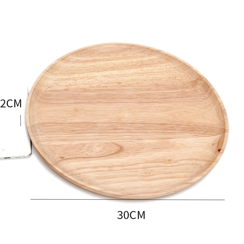 Японские Резиновые Деревянные Подносы для хранения обеденная тарелка прямоугольная поднос для сервировки фруктовый поднос для закусок ресторанная тарелка для хранения столовых приборов - Цвет: 7