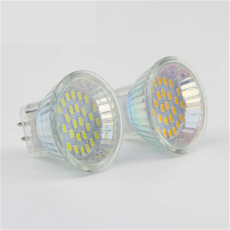 Lampara GU10 Светодиодный точечный светильник лампочка AC220V Bombillas 2835 SMD MR11 MR16 SMD3014