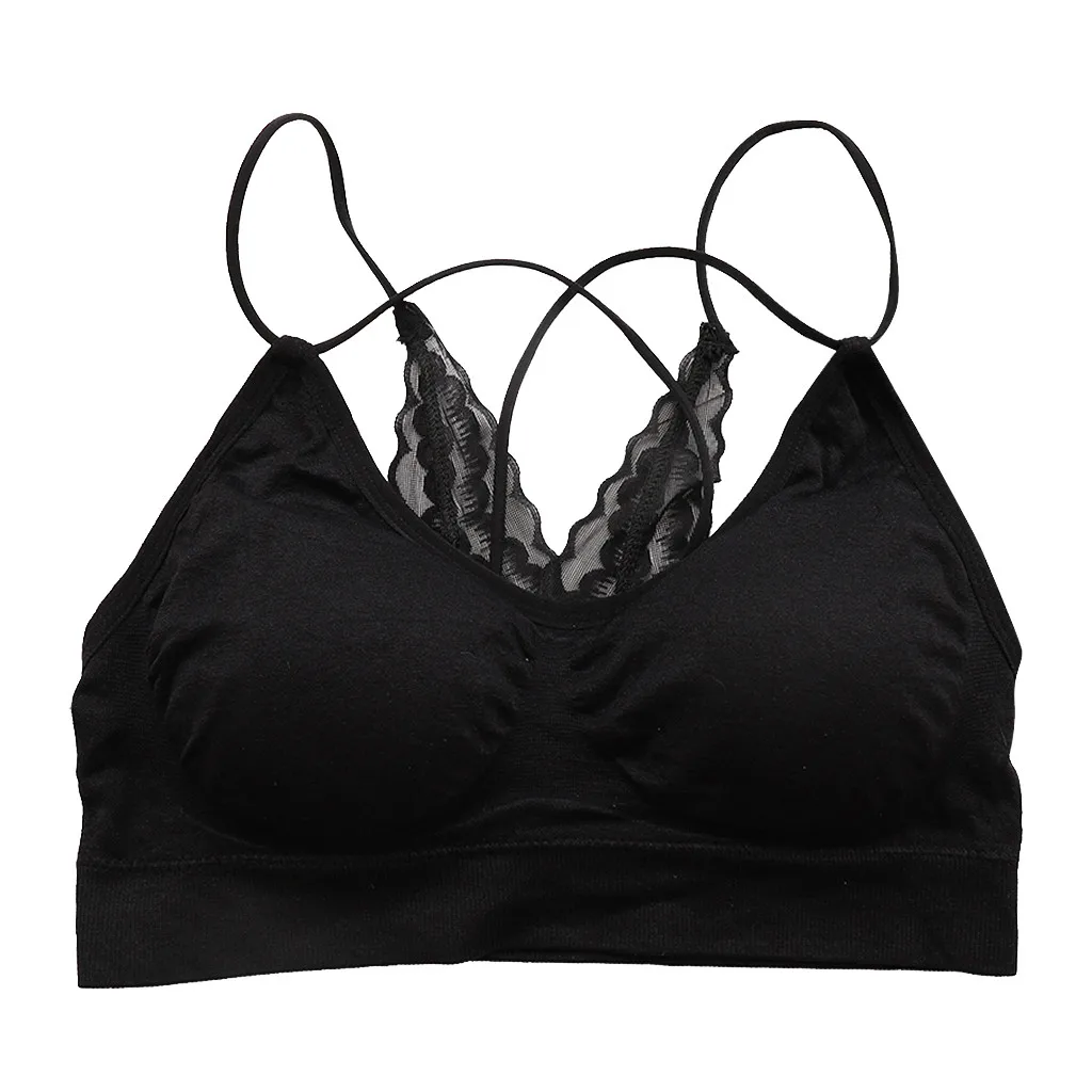 Женский бюстгальтер с кружевом, Экстра тонкие бюстгальтеры с перекрестной красивой спинкой, удобное нижнее белье, сексуальное нижнее белье, ropa interior sexy mujer erotica