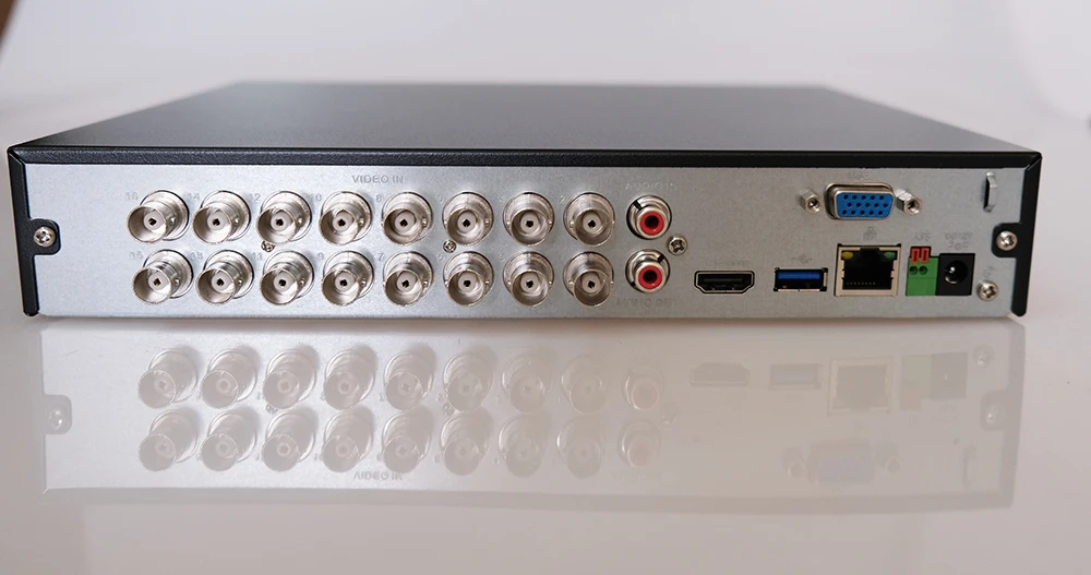 Dahua XVR5116HS-I2 XVR Dahua 16 Channel Hdcvi 5M-N 1080P Ahd Tvi Cvbs Ip H.265 Wizsense AI IVS SMD Plus