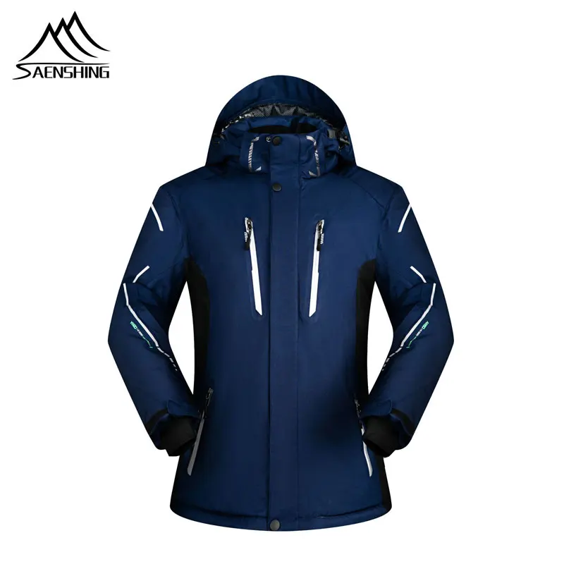 

SAENSHING Men Ski Jacket Snowboard jacket Waterproof Super Warm Mountain Skiing Suit Male Snowboarding coat Winter