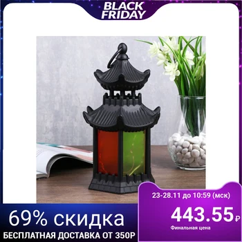 

Night light 9314183N LED batteries 3ААА black 11х12,5х24,5 cm 4551740