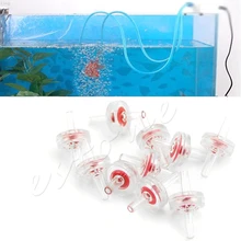 10 шт. аквариумный аквариум СО2 водяной воздушный линейный насос односторонний обратный клапан