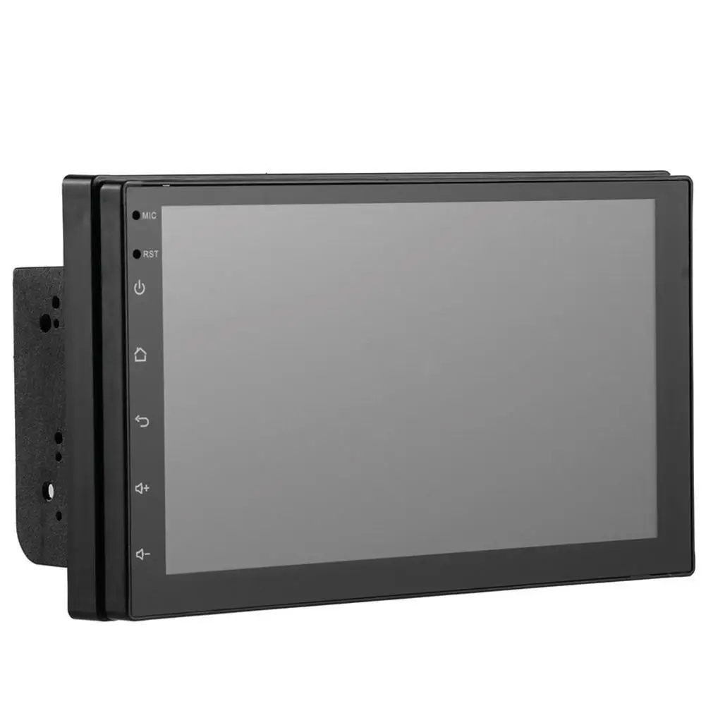 7 дюймов Android 8 1 двойной 2 DIN 16G 4 ядра GPS автомобильный стерео MP5 плеер FM + задний