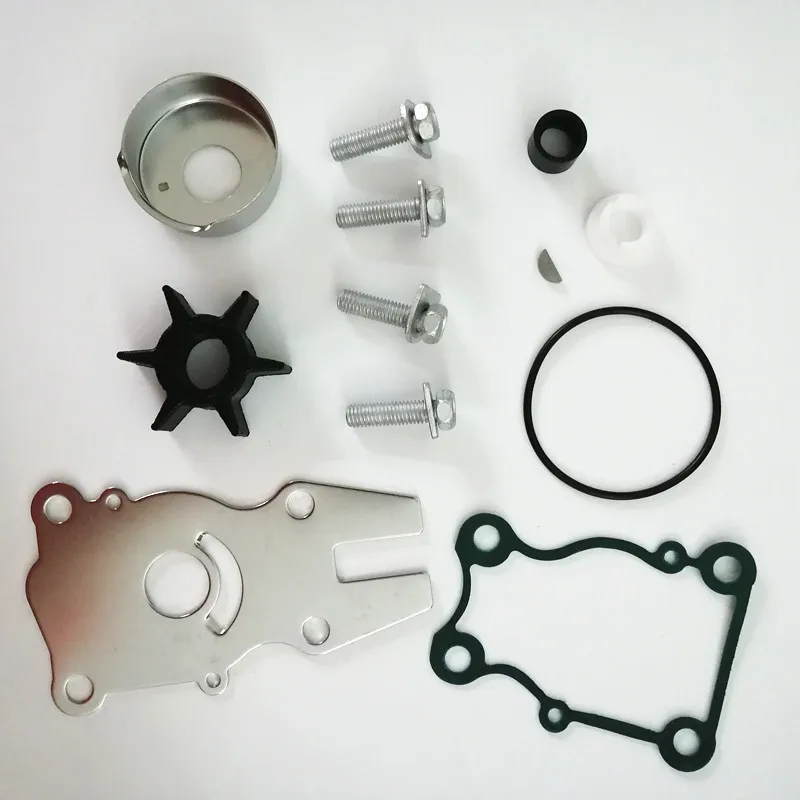 New Water Pump Impeller Repair Kit for Yamaha F40 F50 F60HP Outboard 63D-W0078-01-00