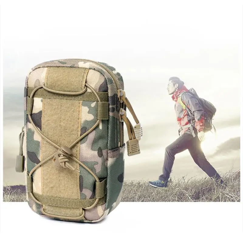 1000D Ткань Оксфорд Molle Сумка поясная Наплечная Сумка через плечо сумка-мессенджер с ремнем для наружного кемпинга охоты пешего туризма альпинизма