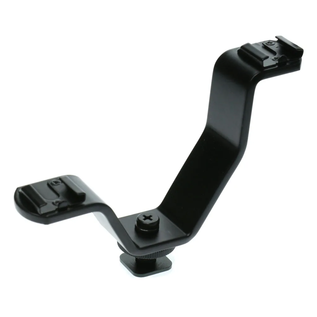 Multifunctional DSLR Camera Hot Shoe V -shape Mount Flash Bracket for LED Camera Microphone Universal Lamp Monitors - V-Type