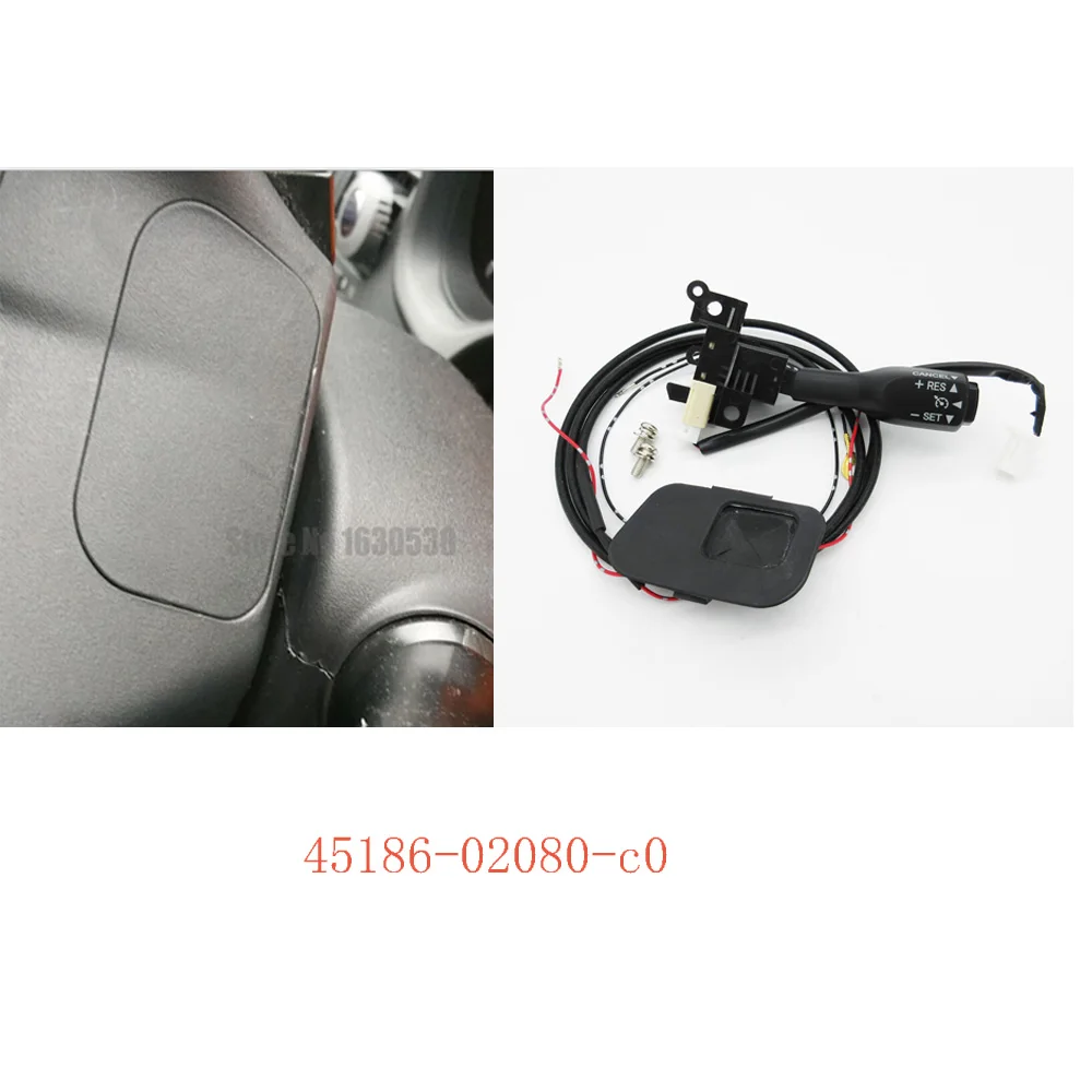 84632-34011 8463234011 84632-34017 Круизный переключатель управления для Toyota Corolla 2007- с крышкой рулевого колеса 45186-02080-C0