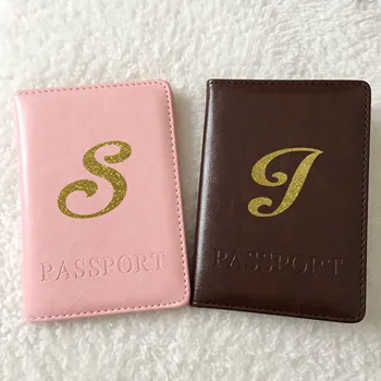 

Custom name Mr Mrs Bride Groom gifts PU passport cover for wedding proposal bachelorette party favor guests