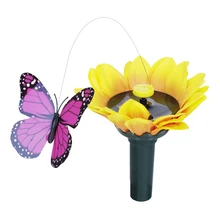 Летающая бабочка Meizhen простой сад внутренний двор украшение ABS 7,5 см x 5,5 см садовое искусство