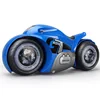 1:8 Big Size Remote Control Stunt Driving Motorcycle 90°Rotation Rear Wheel Colorful Light Anti-collision Electric RC Motorcycle 4