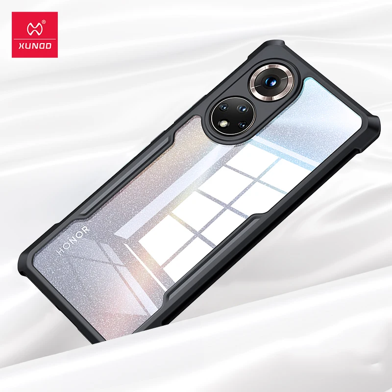 Прозрачный чехол Xundd для Huawei Honor 50 Pro мягкий защитный с подушкой безопасности SE |
