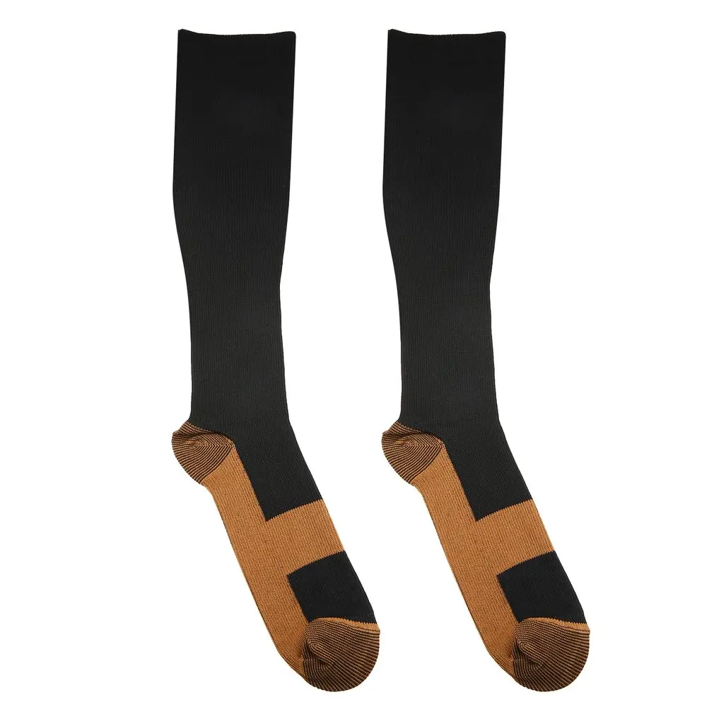 

100% High Quality Miracle Copper Compression Socks Unisex Anti-Fatigue Compression Socks Foot Pain Relief Soft Magic Socks 2018