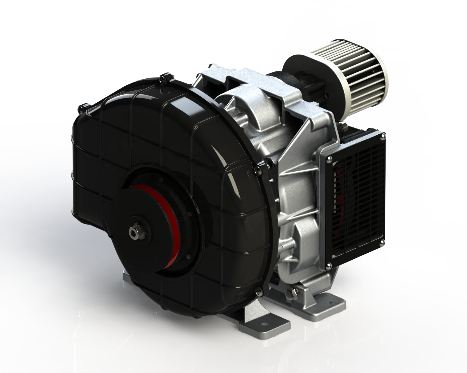 DMC Practical Type Silent Oil Free 3.7KW 5HP 320L/min Variable Frequency Scroll Air End for Compressor Spare Part