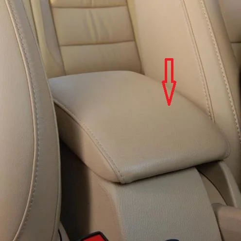 Для Volkswagen Jetta mk5 Golf 5 (2005 2011) центральный подлокотник ящик из микрофибры для прямой