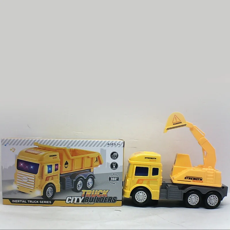 

Baby Excavator Children'S Educational Electric Universal Engineering Vehicle Toy Excavator Car Model Stall Hot Selling