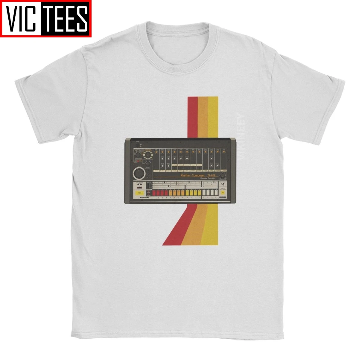 TR 808 Korg Volca Мужская футболка синтезатор музыки электро модульная техническая 100