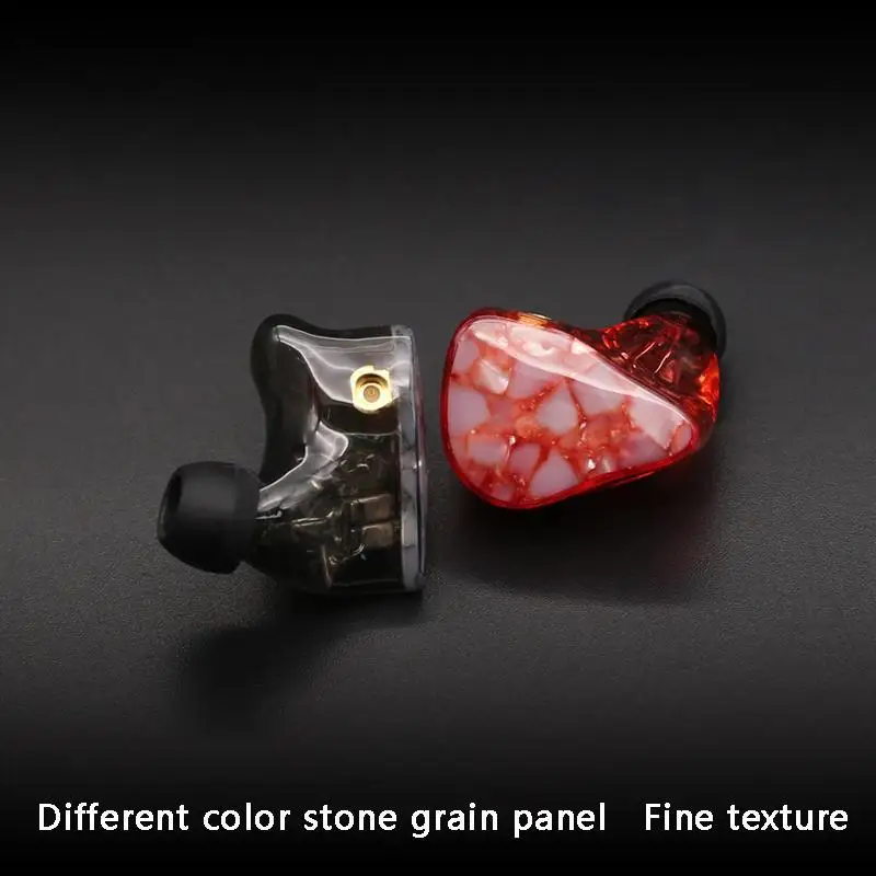 Senhear SH5 5 Balanced Armature Noise Cancelling DJ Monitor Studio Hifi Music Bass Audiophile Earphones Earbuds Detachable Cable