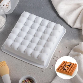 

Form for mousse desserts and pastries "Berry queue", 21 × 6 cm, white