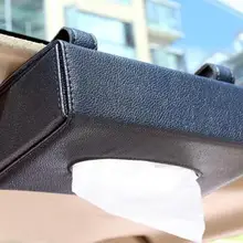 Красный автомобильный кожаный тканевый ящик для украшения автомобиля держатель для салфеток бумажный ящик для полотенец подходит для BMW Ford Passat Honda Audi