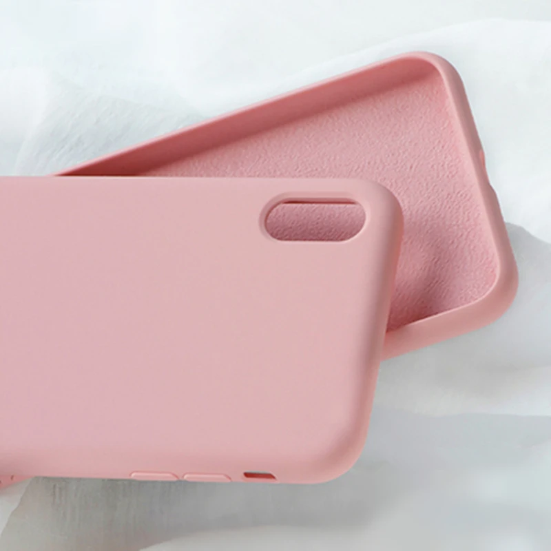 Официальный чехол Keepever для Apple Liquid Силиконовый чехол для iPhone 6 6S 7 8 Plus чехлы для телефонов Apple X XS Max XR