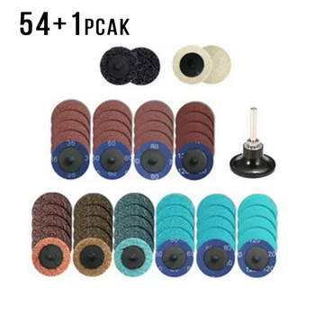 

Sander Sanding Disc Tools Supplies 54pcs 2 inch Quick Change Sandpaper
