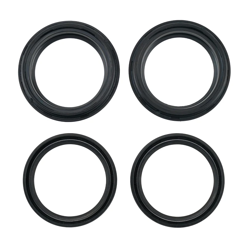 H2CNC Motorcycle Fork & Dust Seal Kit Front Fork Damper Shock Absorber For Honda CRF250X CRF450R FOR Triumph Thunderbird