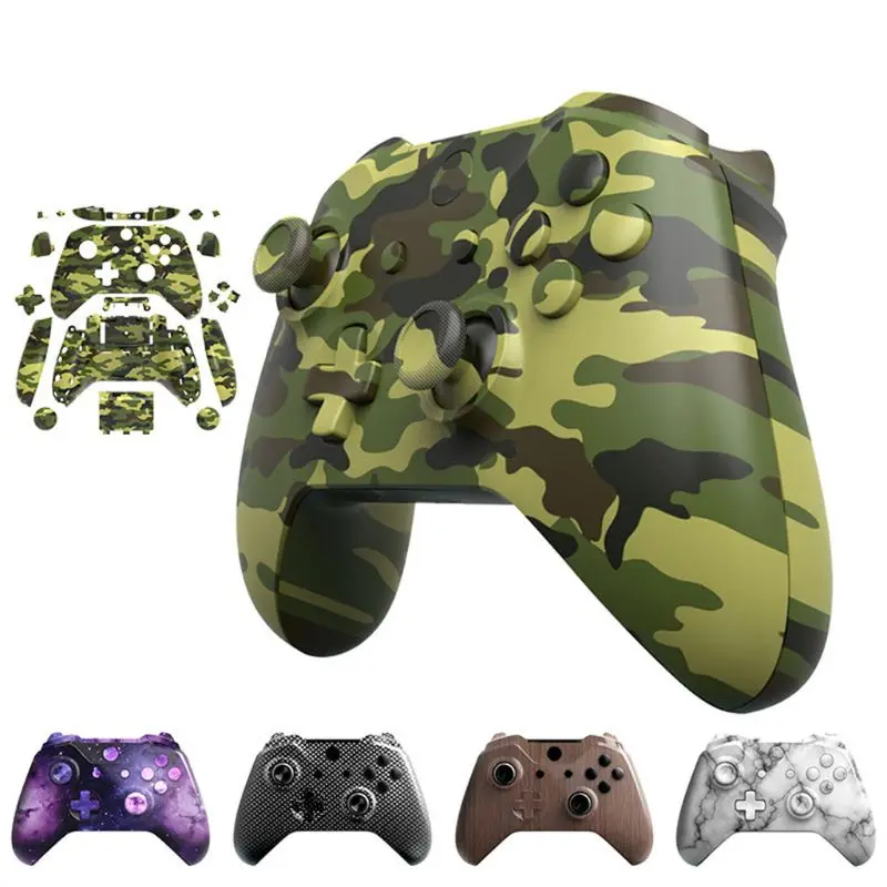 19 шт./компл. для Xbox One Тонкий чехол Аксессуары мод из АБС-пластика комплект Замена Полный набор крышка Корпус оболочки контроллера полная Корпус