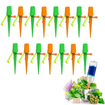 

15Pcs Auto Drip Irrigation System Set Automatic Watering Spike for Plants Flower Garden Watering System Indoor Waterers Bottle