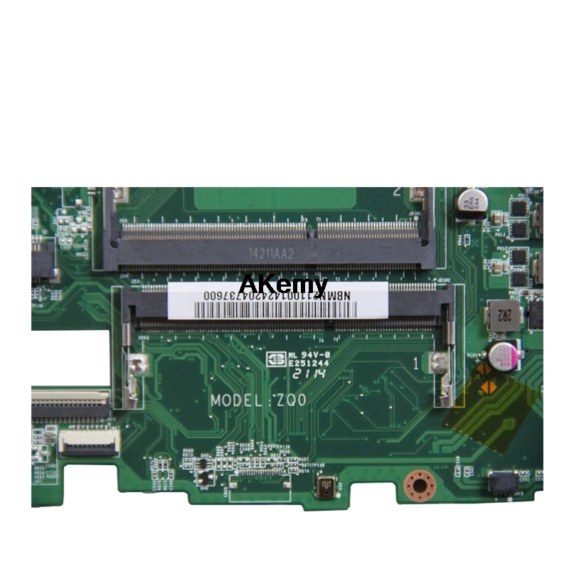 Для acer V3-472 E5-471 E5-471G V3-472P Материнская плата ноутбука DA0ZQ0MB6E0 с i5-4210U Процессор бортовой полностью тестирование работы идеально подходит
