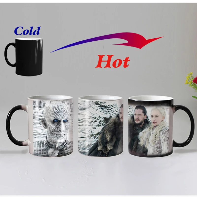 20 видов конструкций thrones Термочувствительная кофейная кружка керамические