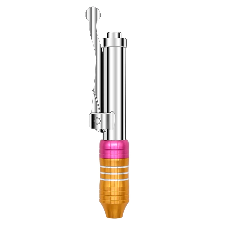 0.3 pink gold Горячие губы кожный наполнитель инжектор против морщин мезо гиалуроновой шприц-ручка гиалуроновая ручка без иглы распылитель инъекции пистолет - Номер модели: 0.3 pink gold