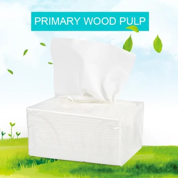 

3-Ply Facial Tissue, Soft Dry Baby Paper Wipes, 8 Pack Flat Box, Multi-Fold Eco Friendly Paper Towels For All Type Of Skin