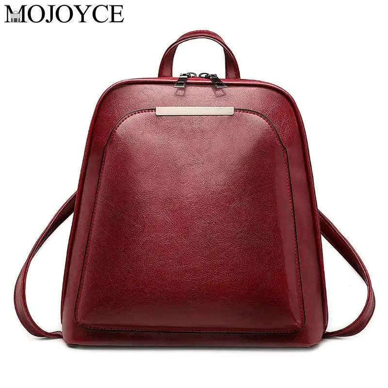 

Casual Vintage Backpack Female Brand Leather Women's backpack Travel Large Capacity School Bag for Girls Leisure Shoulder Bags