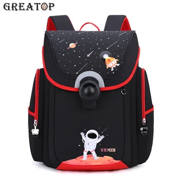 

GREATOP High Quality Lock Design School Bags Multi Pockets Large Capacity Cute Kids Backpacks Waterproof Students Backpack