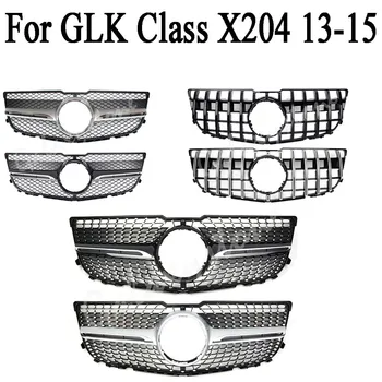 

Front Grill Bumper Upper Grille fit for Mercedes Benz GLK Class X204 GLK250 GLK300 GLK350 2013 2014 2015 AMG Diamond GTR