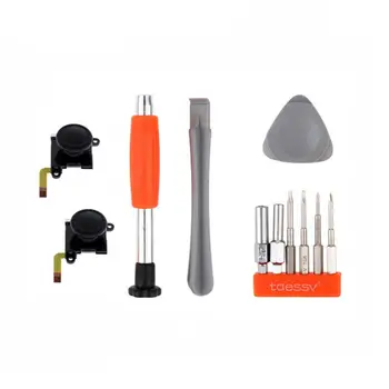 

Gamepad 3D Analog Joy Con Joystic Sensor Module Screwdriver Repair Parts Kit Game Accessories for Nintendo Switch NS Controller