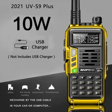 2021 BaoFeng UV-S9 плюс мощный иди и болтай Walkie Talkie CB радио приемопередатчик 8 Вт/10 Вт с радиусом действия 10 км дальность в uv-5r Портативный радио Охота город 2021 BaoFeng UV-S9 плюс мощный иди и болтай Walkie Talkie CB радио приемопередатчик 8 Вт/10 Вт с радиусом действия 10 км дальность в uv-5r Портативный радио Охота город