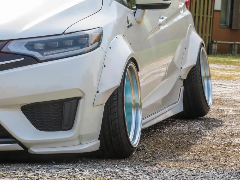 Детали для гонок STANCEWORKZ универсальные вспышки из стекловолокна крыльев пара ФАП