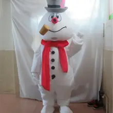 Рождественский костюм Снеговик-талисман; вечерние костюмы для костюмированной вечеринки; Новинка; с фабрики