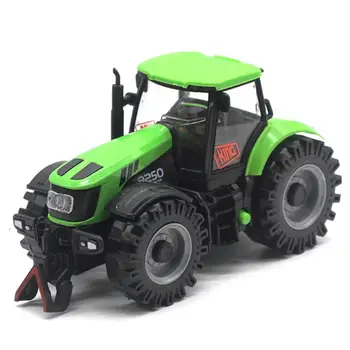 

1/28 Diecast Engineering Tractor Farm Sliding Car Model with LED Sound Kids Toy New