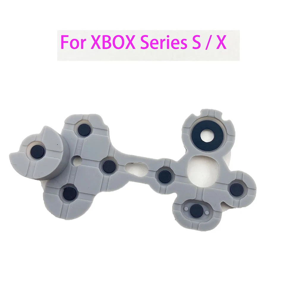 XBOX 시리즈 S / X 컨트롤러 용 30PCS Xbox One 및 S /X 용 전도성 접촉 버튼 D 패드 패드 XBOX ONE Elite 1 용 고무 패드