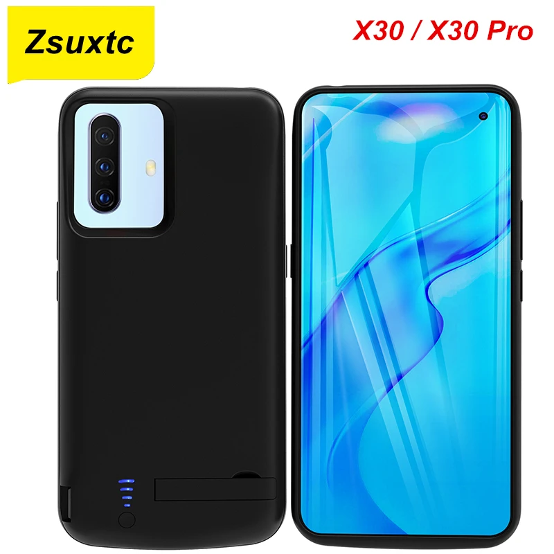 5000 Mah Per Vivo X30 Custodia Per Batteria X30 Pro Custodia Per Caricabatterie Intelligente Power Bank Per Vivo X30 Pro Custodia Per Batteria