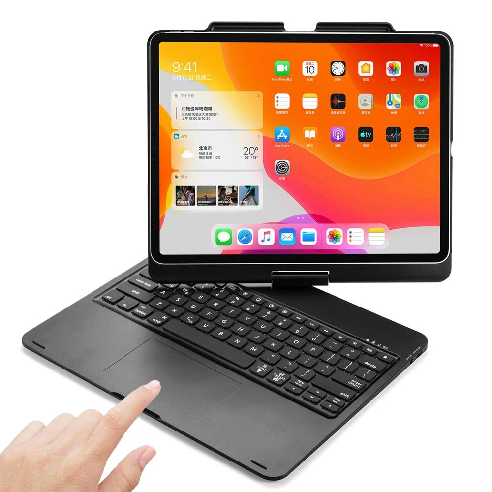 Prime Vulkanisch politicus Smart 360 Degree Rotating 7 Colors LED Backlit Wireless Bluetooth Touchpad  Keyboard Case Stand Cover For iPad Pro 12.9 2018 2020|Tablets & e-Books  Case| - AliExpress