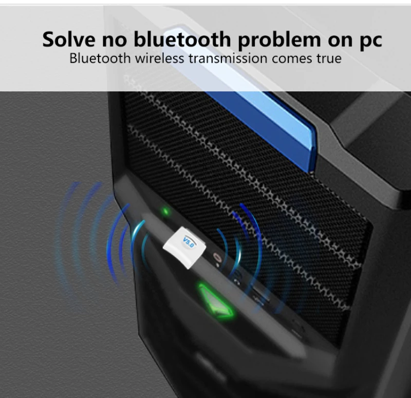 Беспроводной USB Bluetooth аудио адаптер для планшетных ПК Bluetooth USB Bluetooth 5,0 адаптер передачи текста Bluetooth передатчик